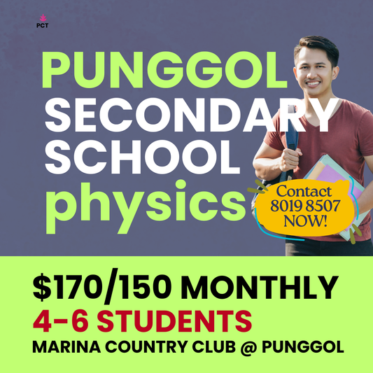 Upper Secondary Physics (Punggol)